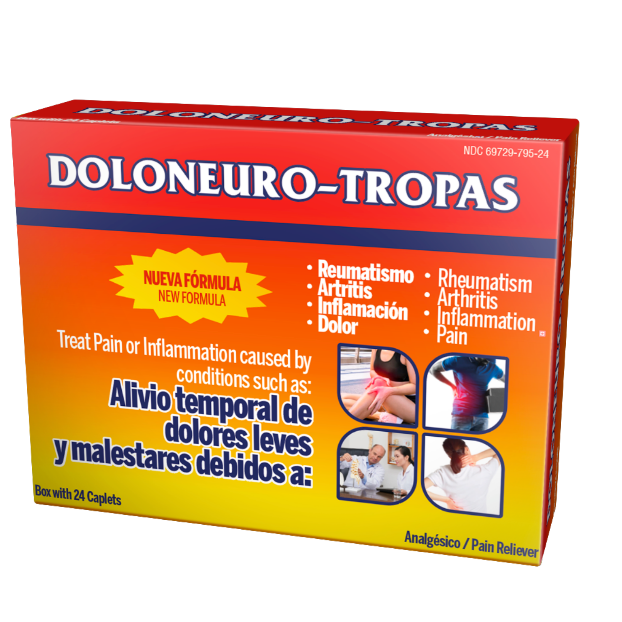 Doloneuro-Tropas 24 Caplets