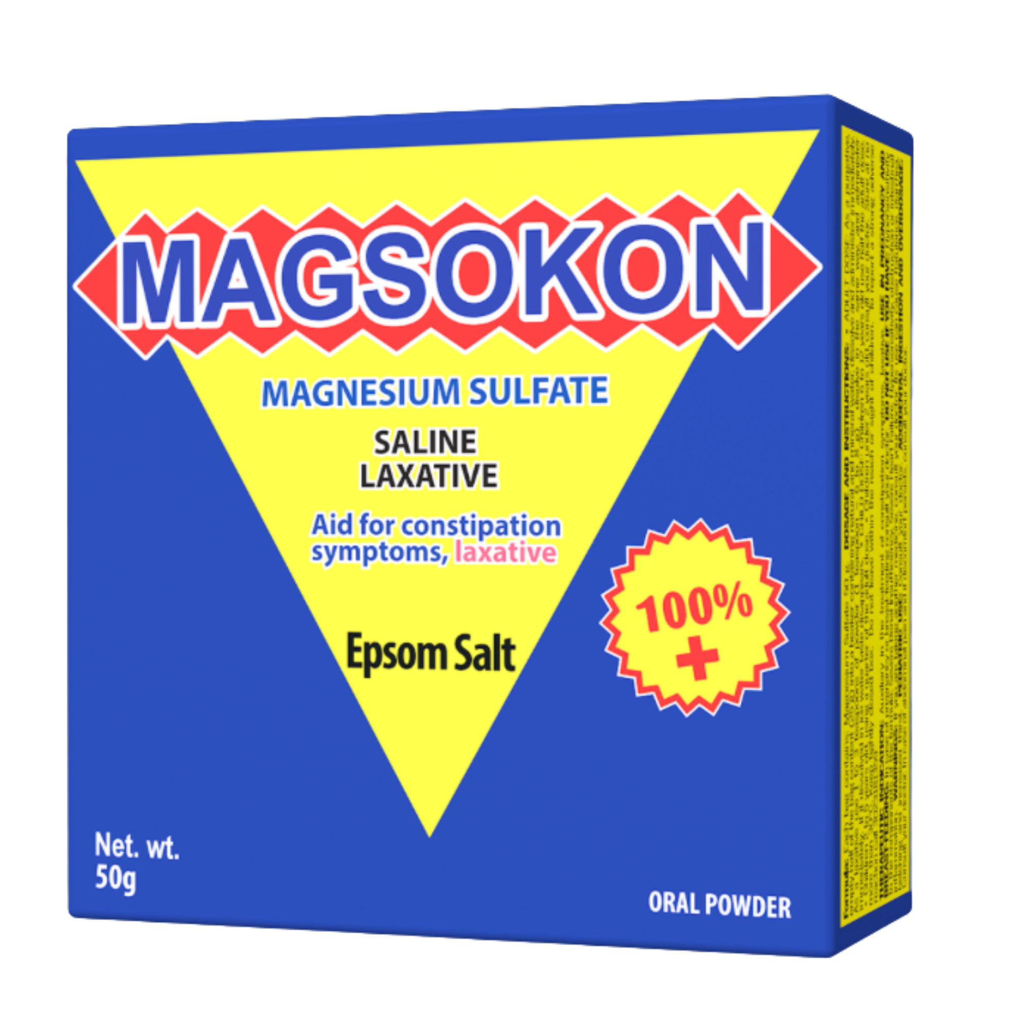 Magsokon Sulfato de Magnesio Laxante Salino 50 g