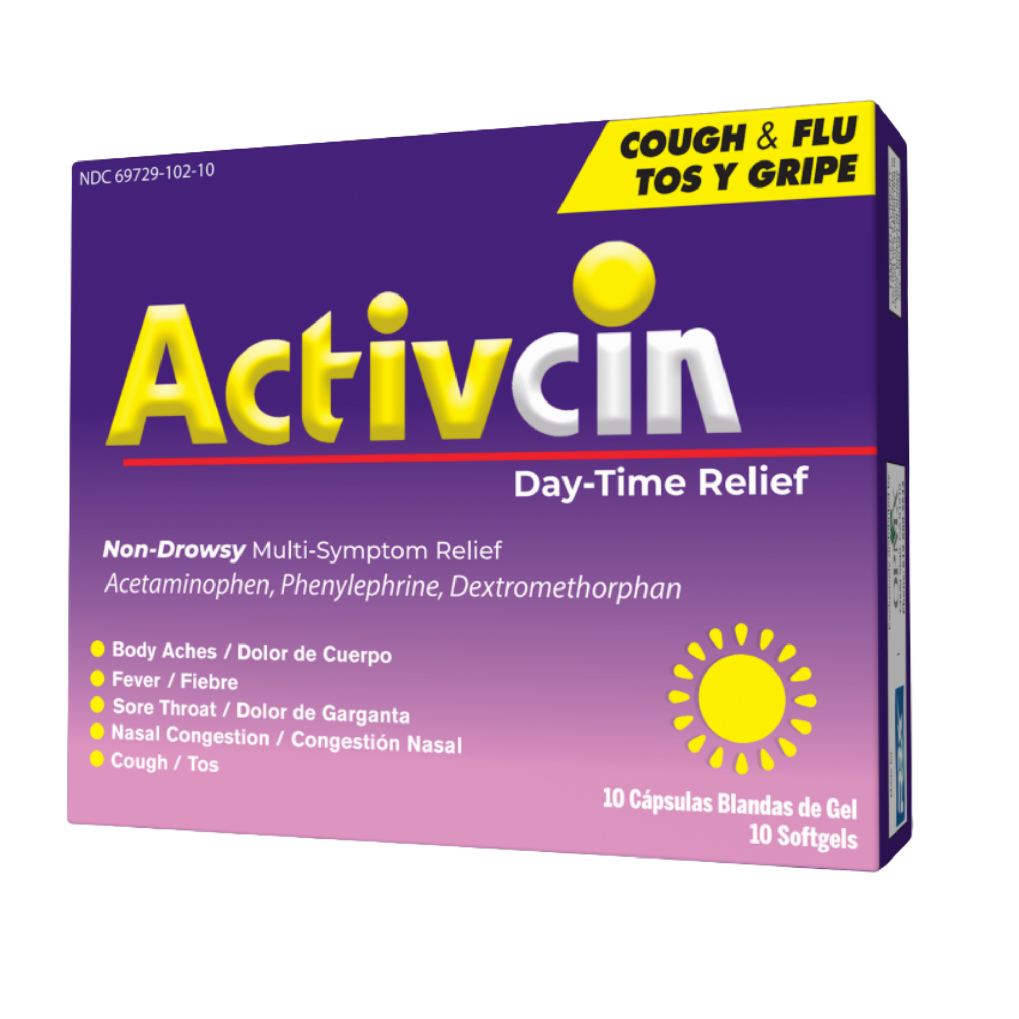 Activcin Day-Time Relief w/10 Softgel