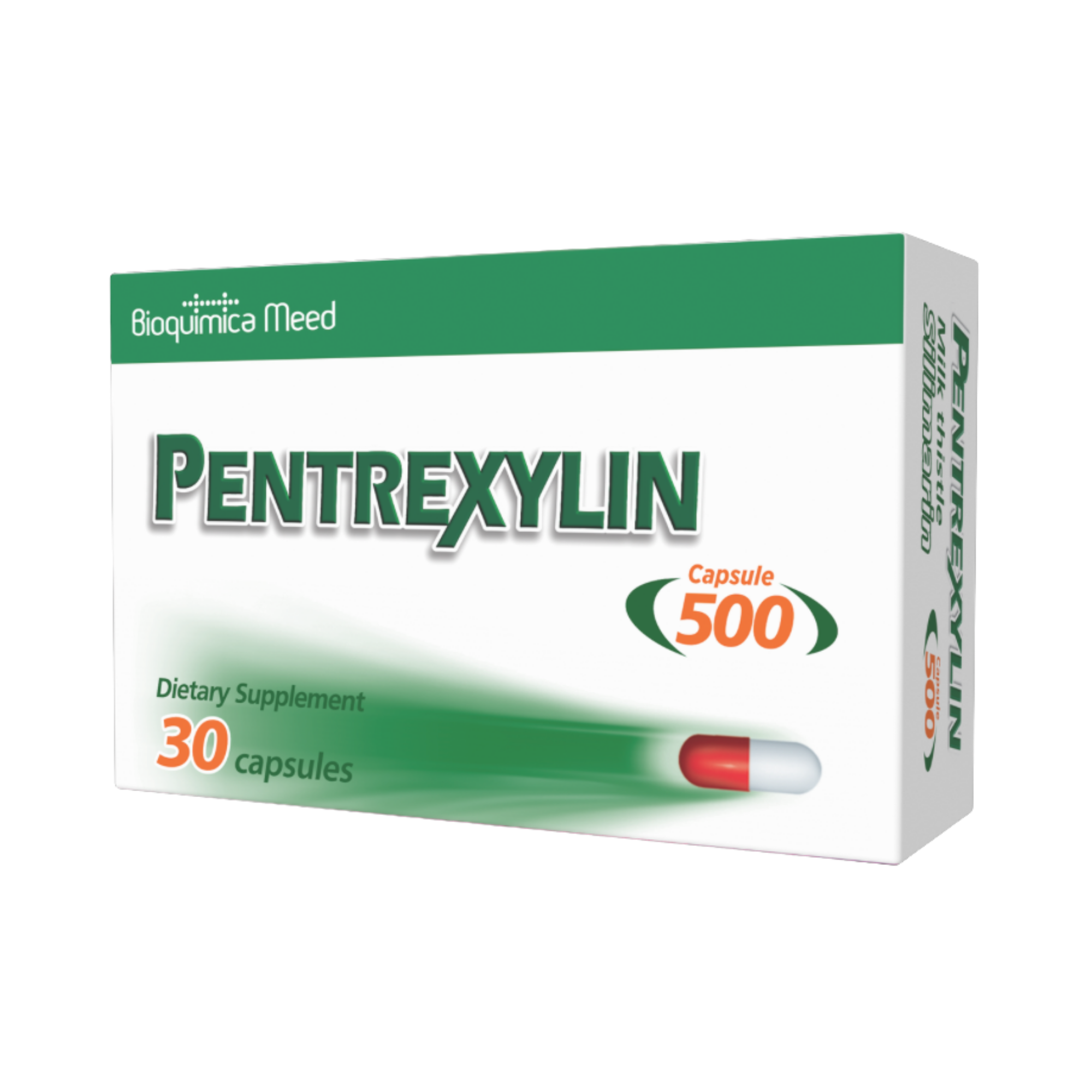 Pentrexylin 500 w/30 Capsules