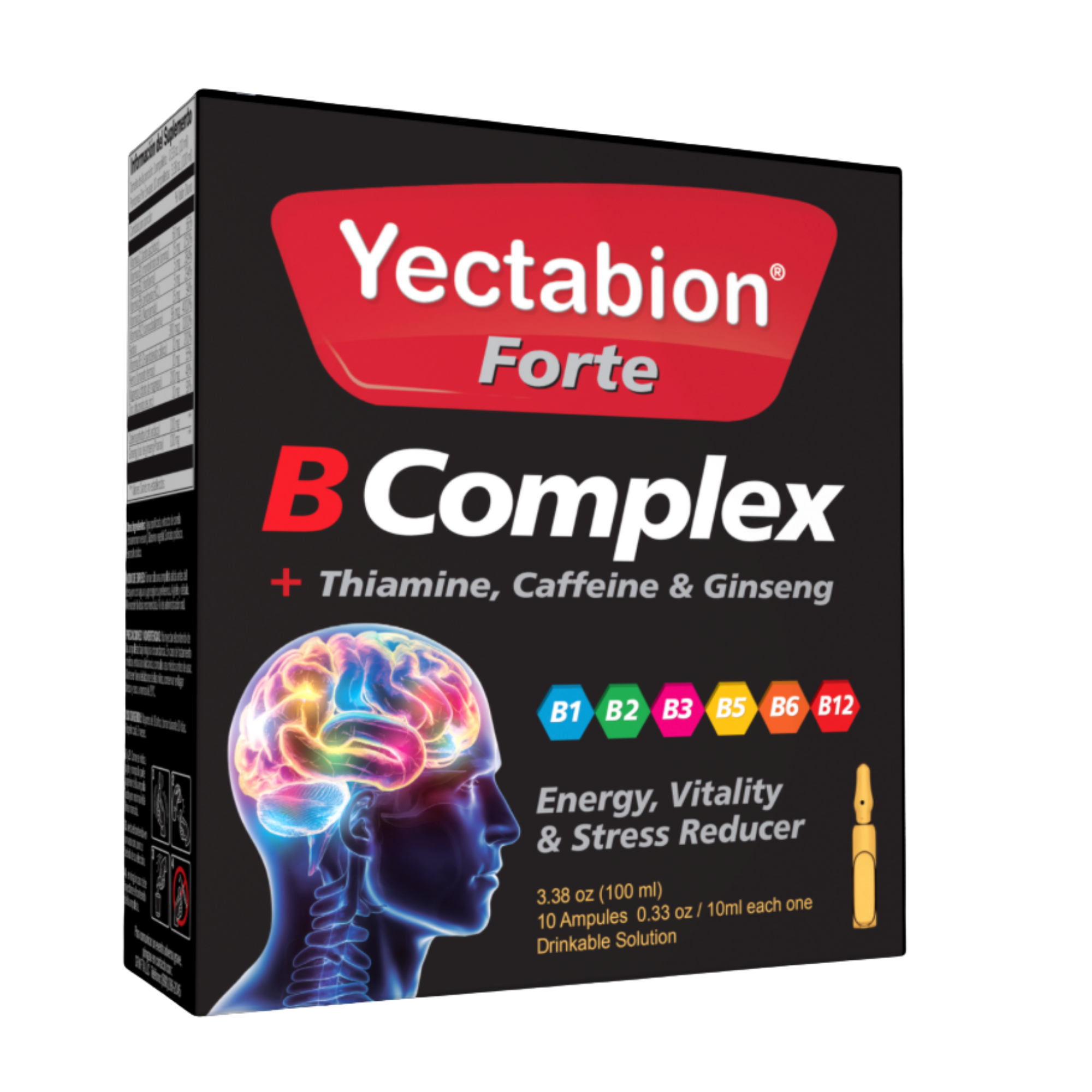 Yeactabion Complejo B 10 Ampolletas