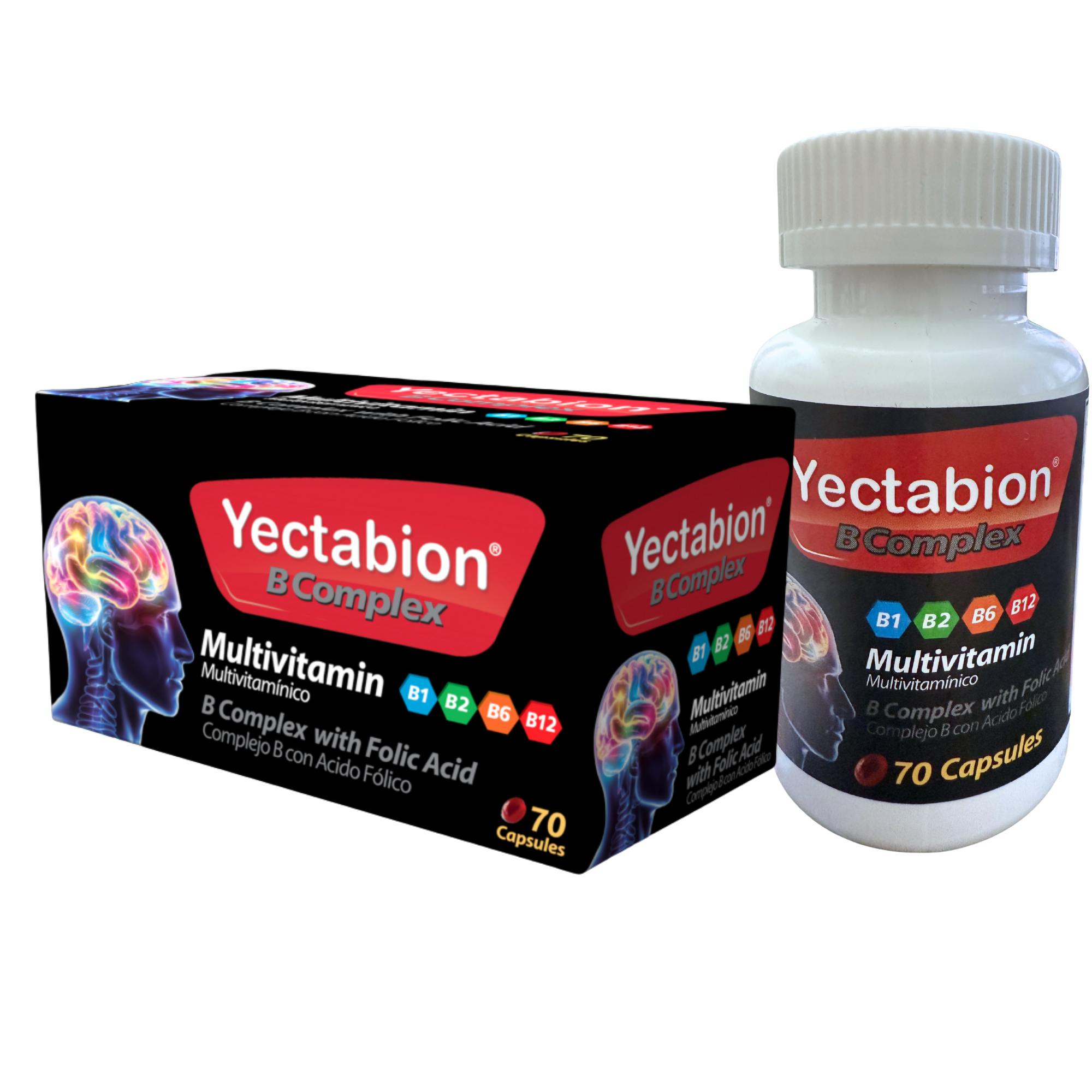 Yectabion B Complex Cápsulas 70 Capsulas