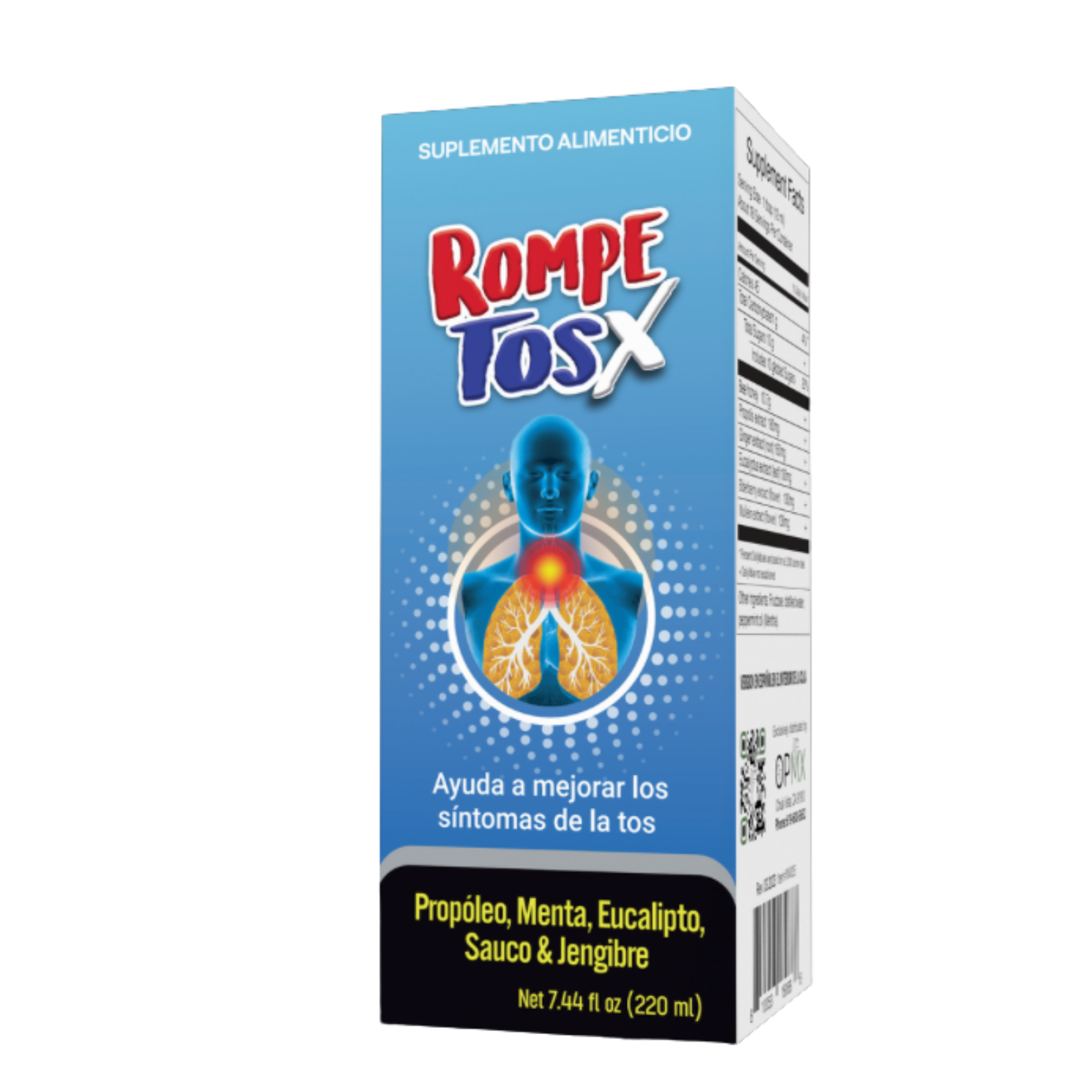 Rompe Tos X Adult Multi-Symptom 6 fl oz (177 ml)