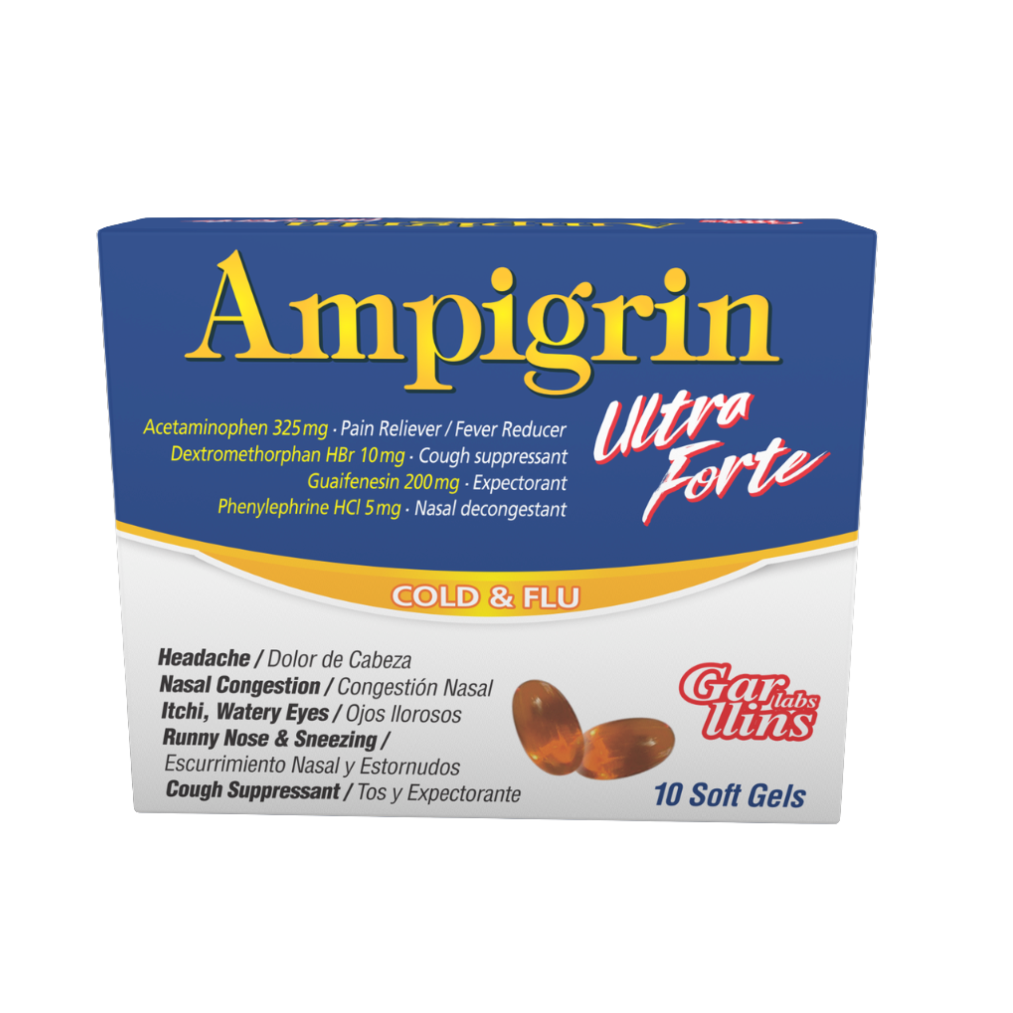Ampigrin Ultra Forte w/10 Softgel