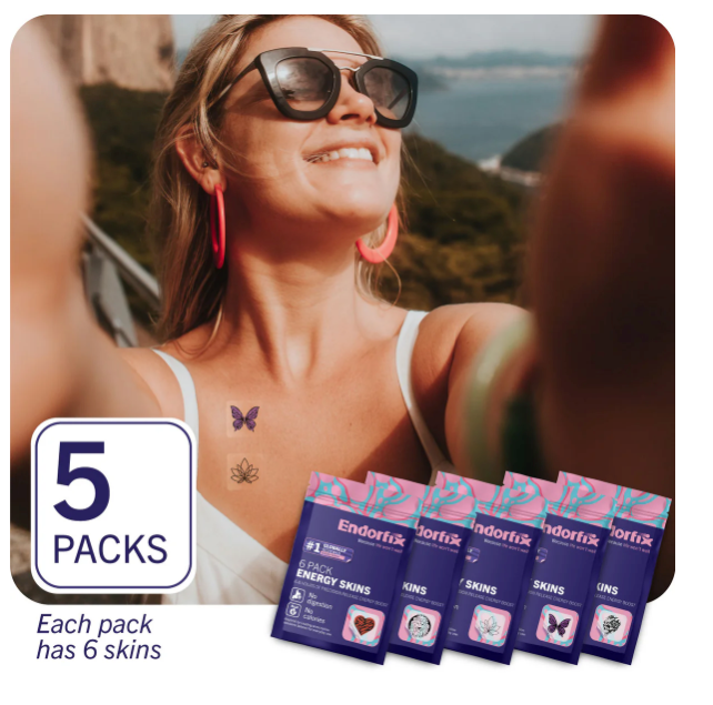Endorfix Energy Patch- 5 Mixed Pouches (30 patches)